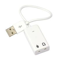 USB 71 Channel Audio Sound Card Adapter Laptop PC Mac win7