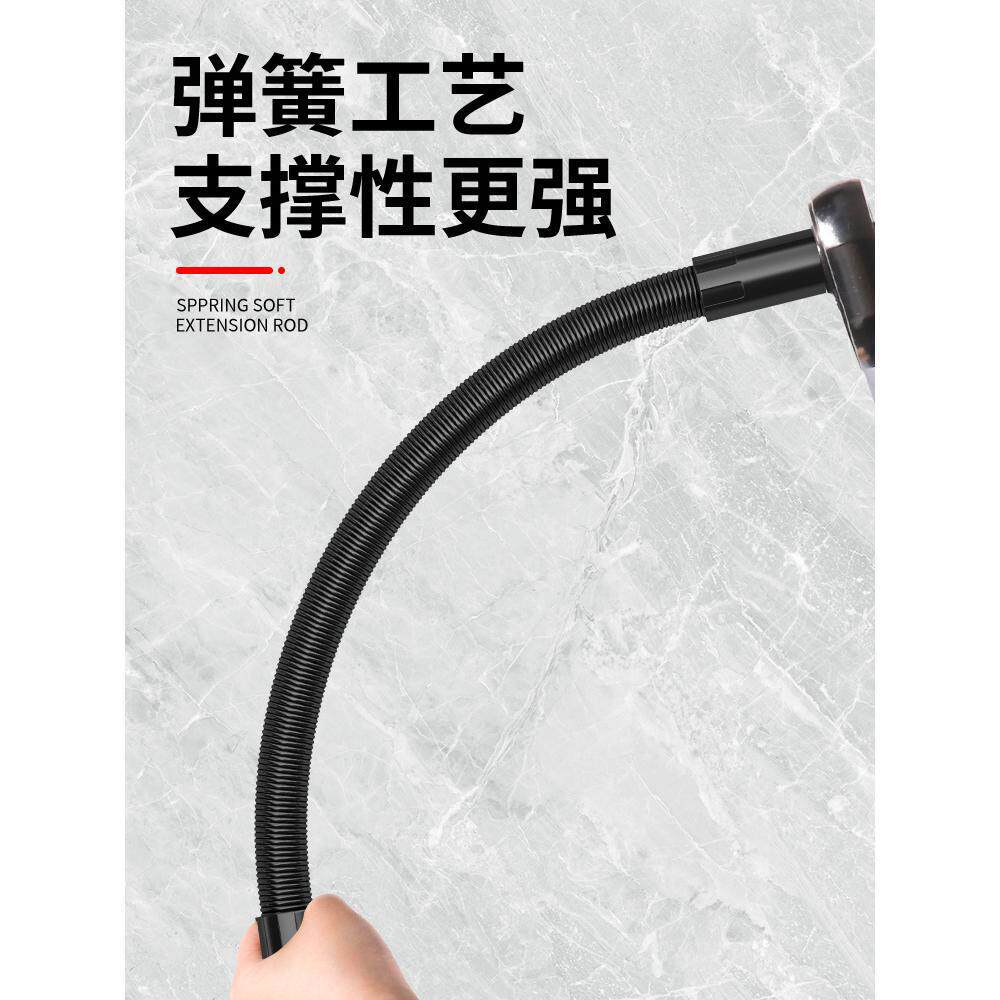 Llave eléctrica de cabeza varilla de enlace suave alargada eje universal conector de conversión suave manguito 1 / 2 cabeza conector volante grande ergonoelasticidad