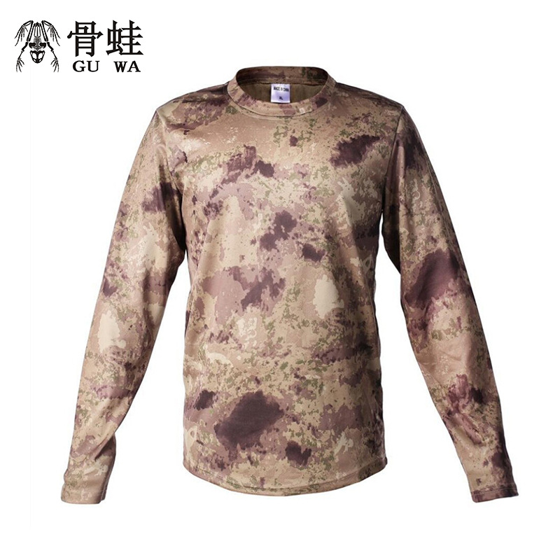 Hueso rana de secado rápido manga larga Camiseta generación en stock deportes ocio deportes tamaño libre cuello redondo verano universal que absorbe la humedad