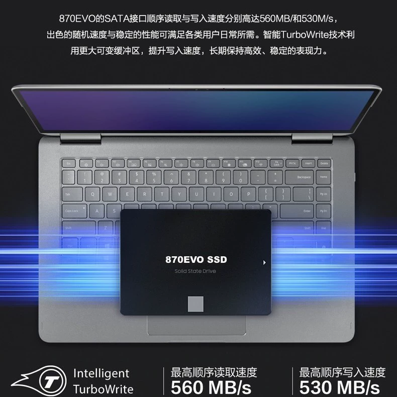 Грантовно-граница внешняя торговля 870EVO2.5 твердотельный диск 3.0 высокоскоростной 2TB 4TB встроенное хранилище ноутбука SSD