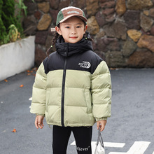 秋冬儿童绒丝服男童女童宝宝中大童短款外套童装批发加绒加厚保暖
