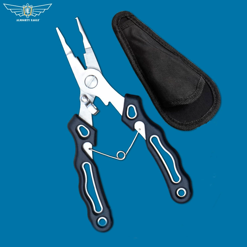 Многофункциональные плоскогубцы для сбора крючков из нержавеющей стали ножницы PE леска открытое двойное кольцо плоскогубцы Luya открытый рыболовный крючок рыболовные снасти рыболовные