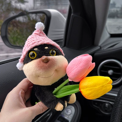 doll display screen decoration car — Car ornaments