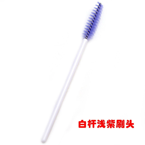 White rod light purple head