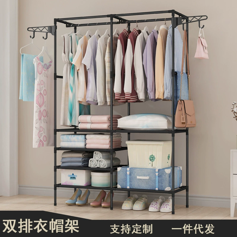 Новый стиль вешалка на полу держатель многослойная вешалка для хранения вешалка для домашнего творчества вешалка для сушки