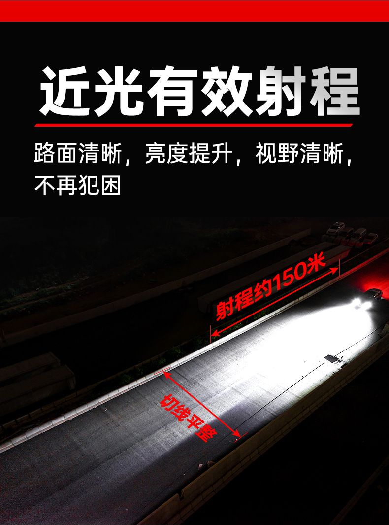 Brand can be offline agent/M211 car led headlight ultra-bright spotlight H1H3H4H7H119 Factory Direct