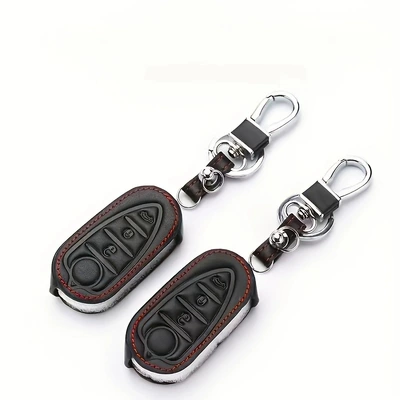 and red-edged stitching, Static Rod/Key Bag