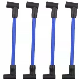 4 Marine Spark Plug Wires for 8mm Outboard Motors Replace 18-8816-1Zf478V