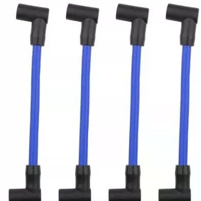 4 Marine Spark Plug Wires for 8mm Outboard Motors Replace 18-8816-1Zf478V