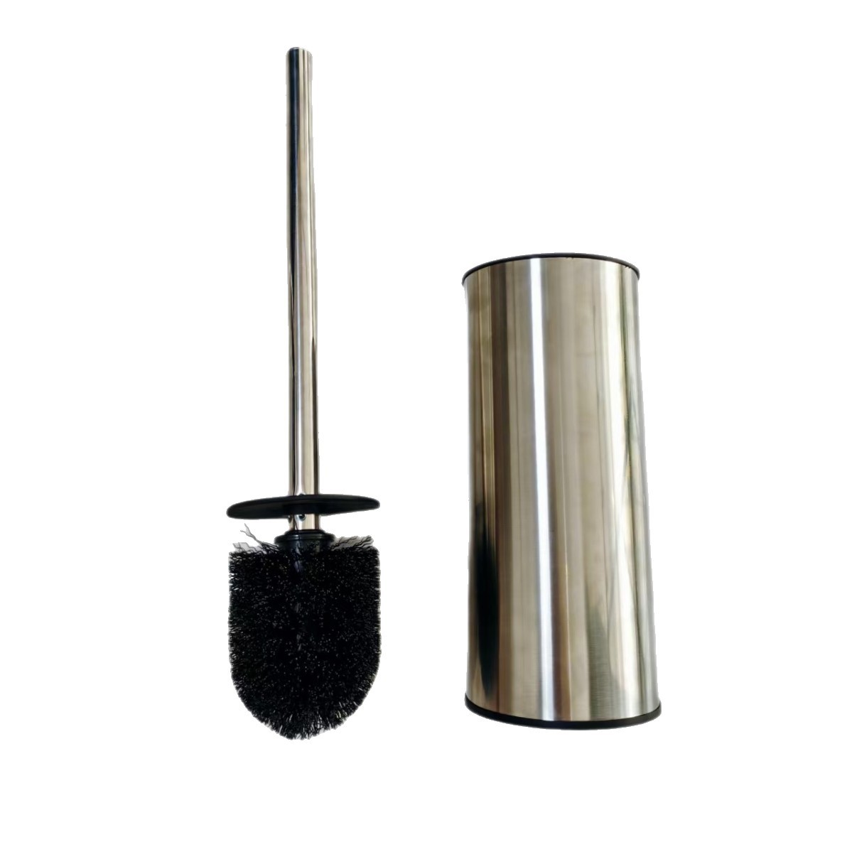 cepillo de inodoro acero inoxidable 201 acero comercio exterior cepillo de alambre de plástico doméstico hotel baño cepillo limpio y duradero