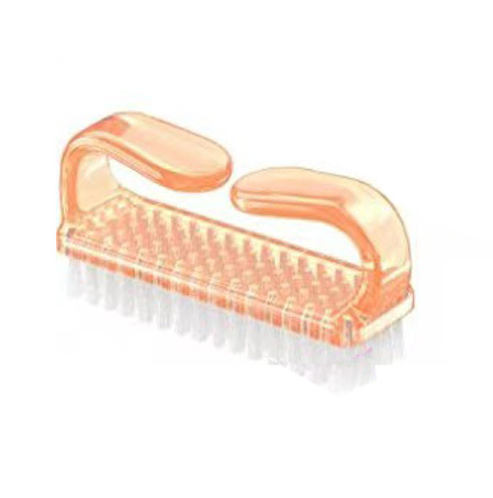 Cepillo de Uñas Translúcido con Forma de Cuerno Grande, para Limpieza de Polvo y Uñas - Cepillo de Plástico al por Mayor