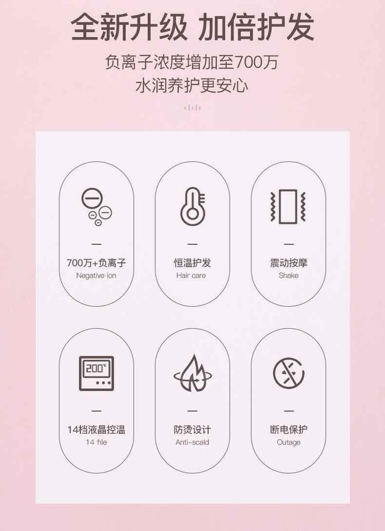 供应 永东HS-8009液晶显示电夹板直发梳电夹板美发器烫拉直板