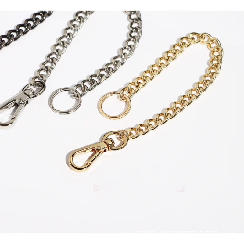 卸売 DIY6 ミリメートルバッグペンダントチェーンアクセサリーペンダント金属バックル二層サークル人形おもちゃチェーン毛玉チェーン|undefined