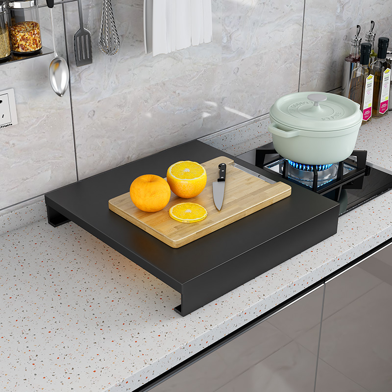 燃气灶盖板罩厨房置物架煤气灶台电磁炉支架锅架台面置物整理收纳