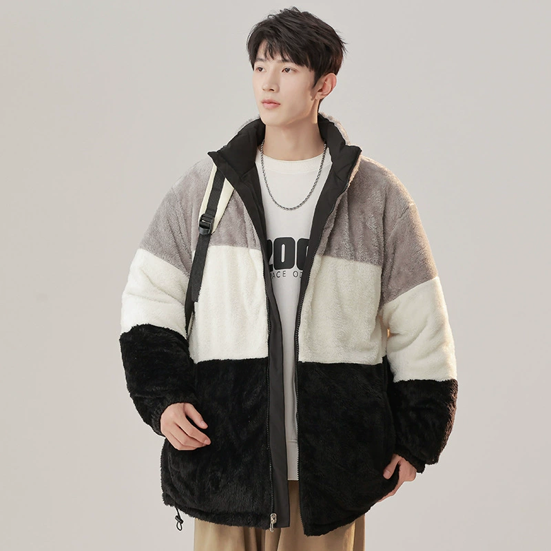 2023 осенне-зимняя мужская и женская такая же модная марка в гонконгском стиле с двусторонней хлопковой подкладкой одежда на хлопковой подкладке