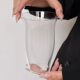 Simple Guofeng Glass Wide Mouth Transparent Coffee Cup Fruit Tea Cup High Color Value Drinking Cup Cold Extraction Cup Cold Drink Cup