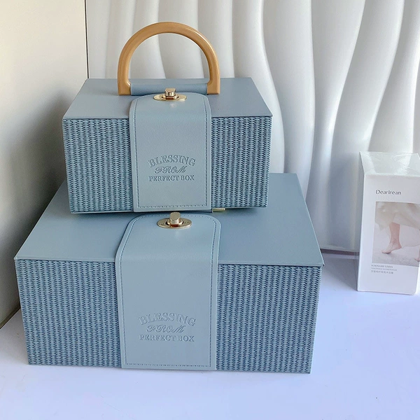 30*20*14cm large size-grey blue