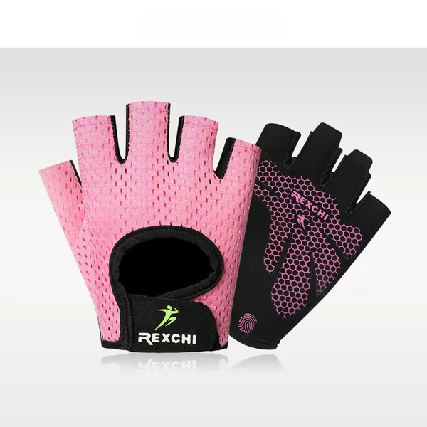 Leitch Outdoor Sports Fitness Gloves for Men and Women Gym Training Non-Slip Wear-Resistant Yoga Cycling Half-Finger Gloves