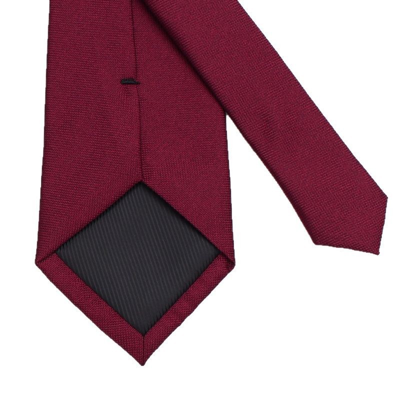 Classic Solid Colour Men's Tie 8cm Business Casual Necktie_voghion.com