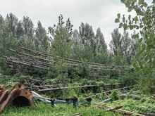 山东     潍坊诸城二手圆管花架梁钢结构