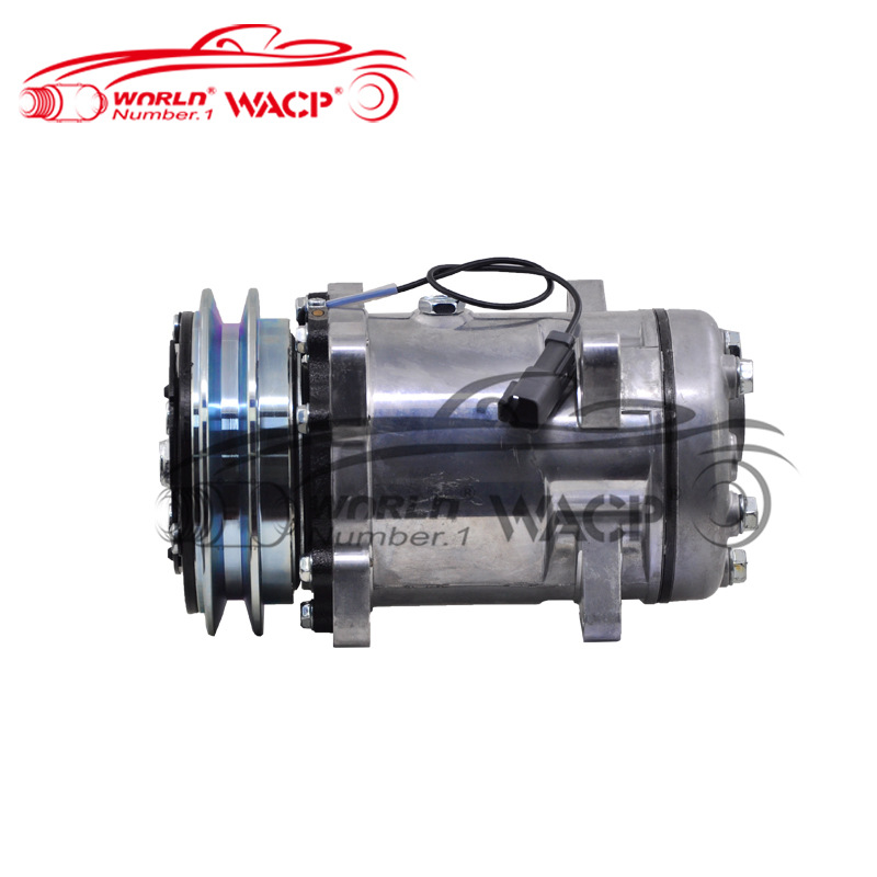 汽车空调压缩机冷气泵适用于卡特彼勒510 OE SD5104504 WXUN090