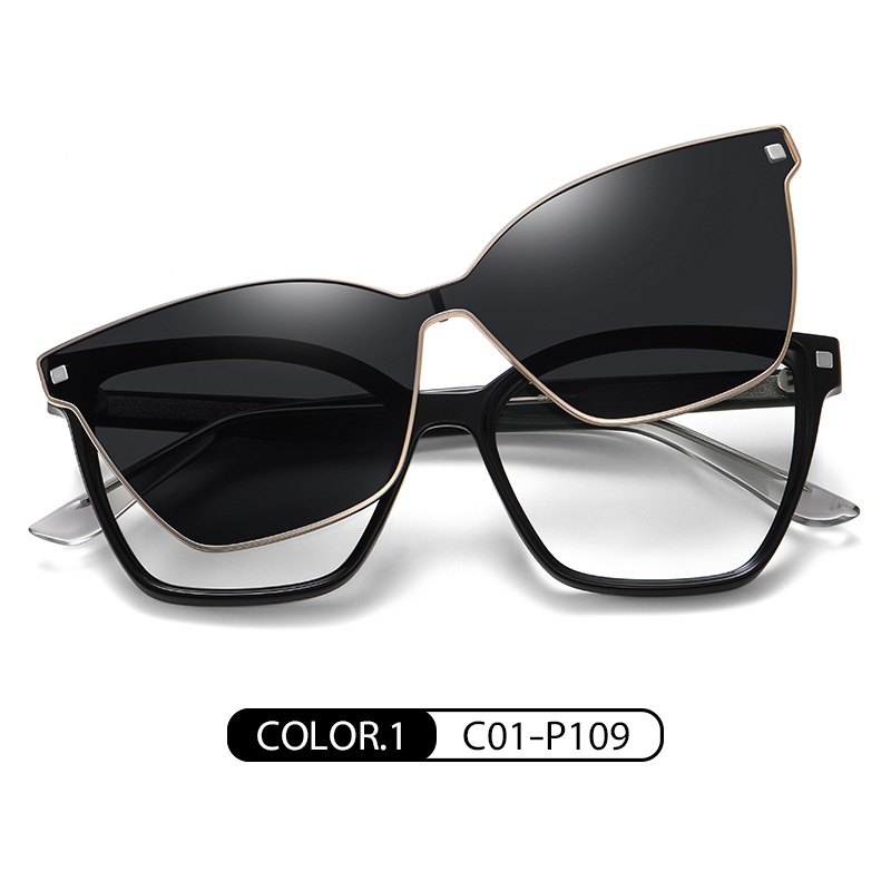 Pieza gris C01-P109 Negro brillante/oro