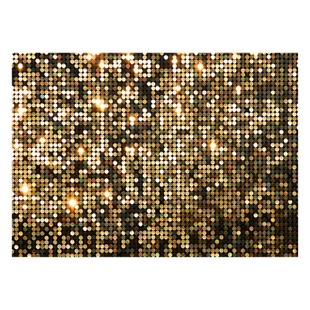 Disco Party Shiny Gold Decoration Photography Background Cloth Children Newborn Shower Birthday Party Banner