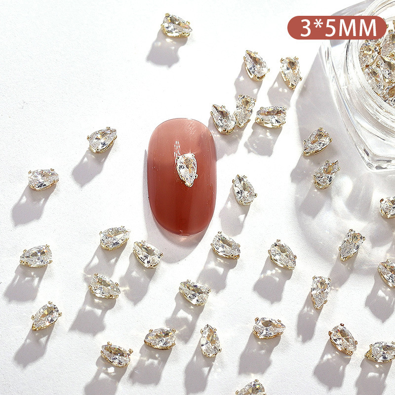 SKU_7_9064#水滴3_5mm【02#金】20颗