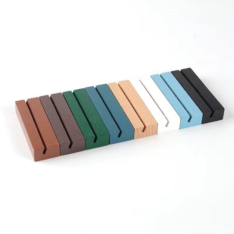 Wooden simple postcard, table photo, factory direct supply