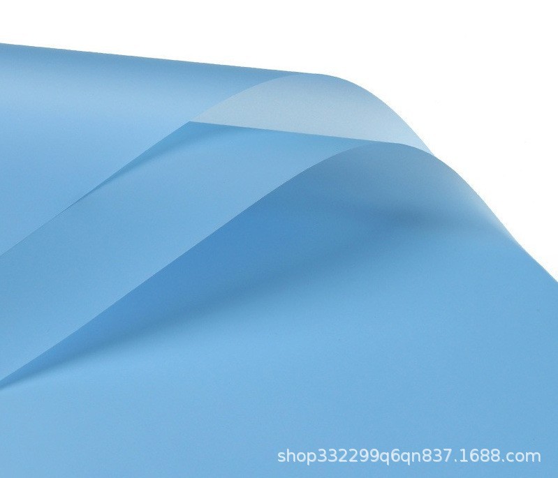 Embalaje de flores Papel de haz coreano Florería Ramo Material de embalaje Papel mate translúcido Papel liso coreano Papel de flores