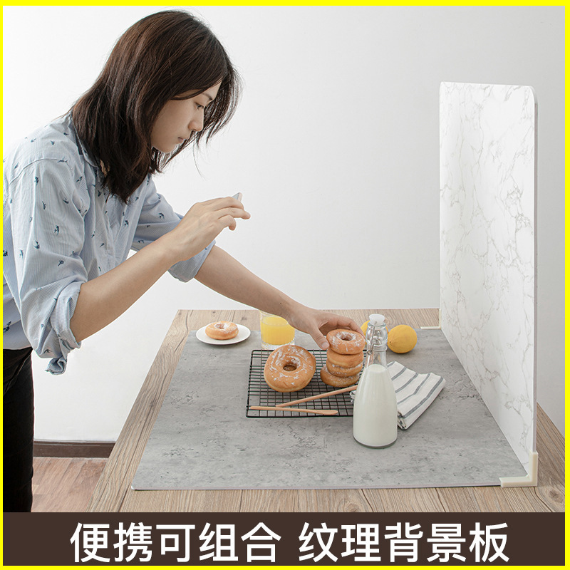 ins style photo props shooting photography background board cement wood grain background wall texture retro industrial cuisine