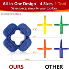 跨境新品Wood board gap shim木板塑料隔离环甲板垫片间隔