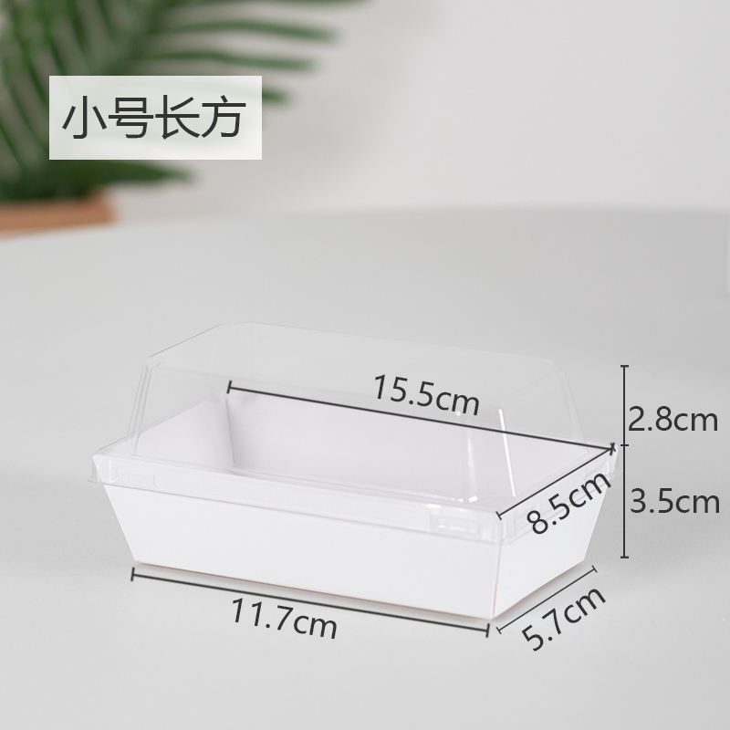 Sandwich toallas, caja de nieve, pastel de carne, caja de embalaje de pastel, caja de embalaje de panadería