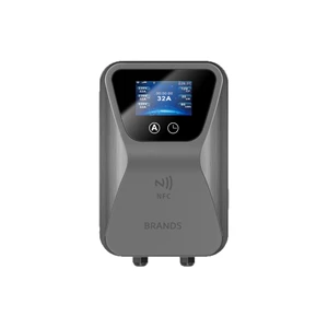 Yeni enerji elektrikli avtomobil ağıllı ev 7Kw32A AC doldurma stansiyası App Wallbox Ev