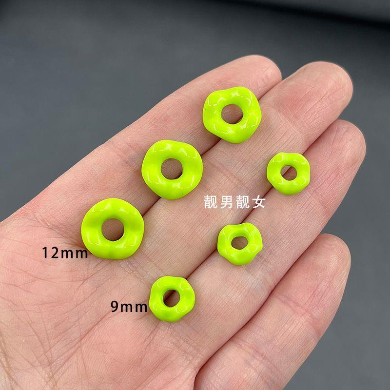 Ondas de laple falda anillo acrílico diy pulsera de cuentas hecha a mano cadena de accesorios accesorios