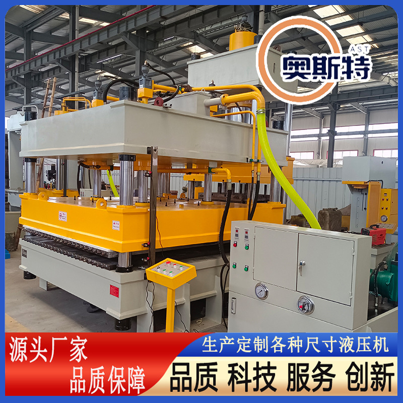 定制120吨大台面塑料成型机 木耳海带茶叶压块机 粉末成型液压机