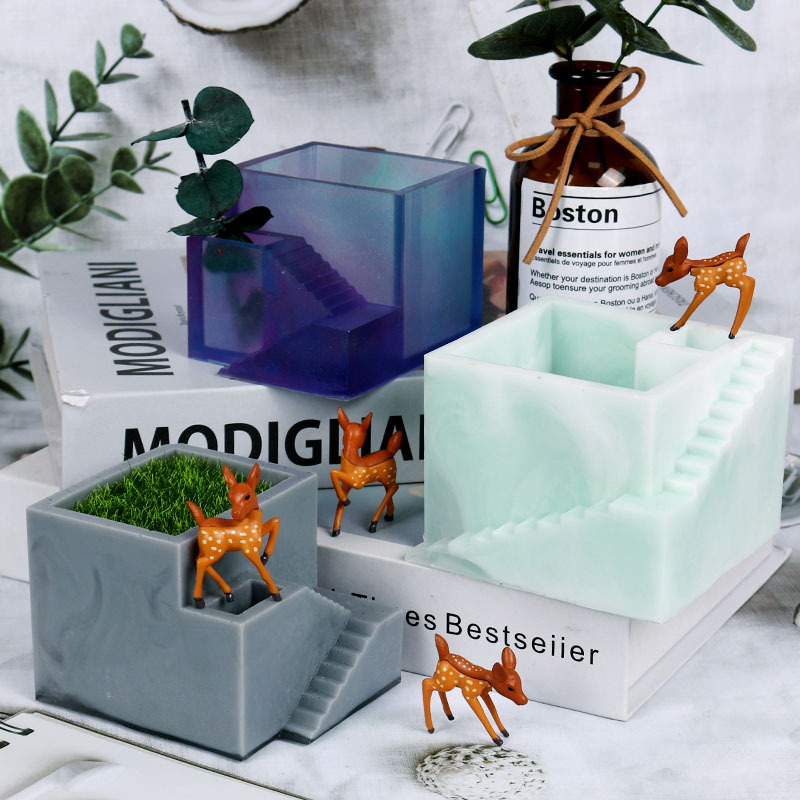 Beston resin molds, micro landscape planters, silicone molds, decoration resin molds, grinding tools, DIY accessories