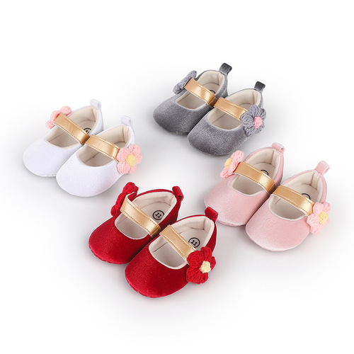 0-1岁女宝宝公主鞋学步鞋婴儿鞋子 宝宝鞋学步鞋婴儿鞋  一件代发