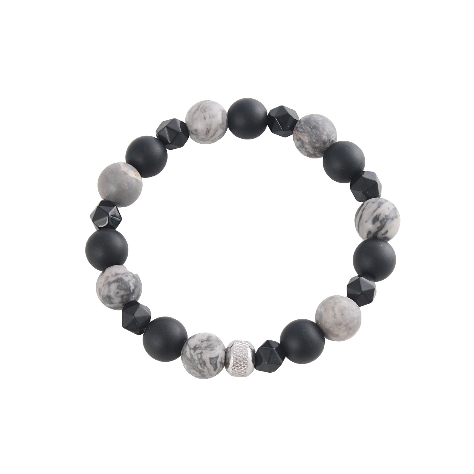 Simple Style Geometric natural stone Bracelets 1 Piece