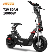Завод 72V55000w40ah негабаритная емкость 95 км/ч Высокоскоростной электрический скутер 130 км