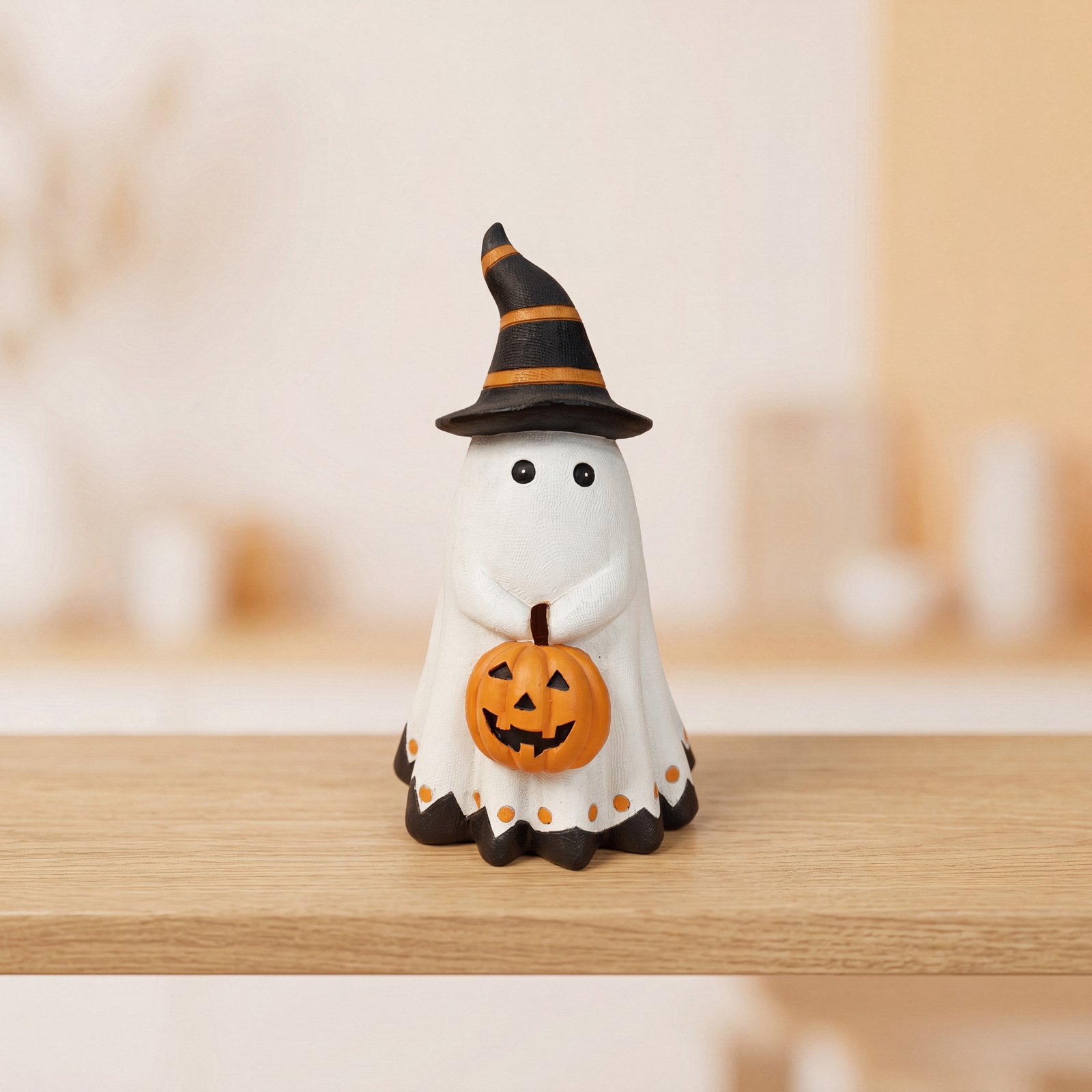 Halloween Ghost Decorations, Fun and Creative Pumpkin Ornaments, Party Props, Cute Figurines
