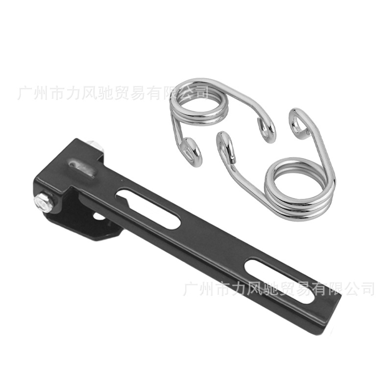 Adecuado para piezas de modificación de motocicletas, soporte de asiento modificado para Harley, soporte universal, marco de soporte de resorte para asiento.