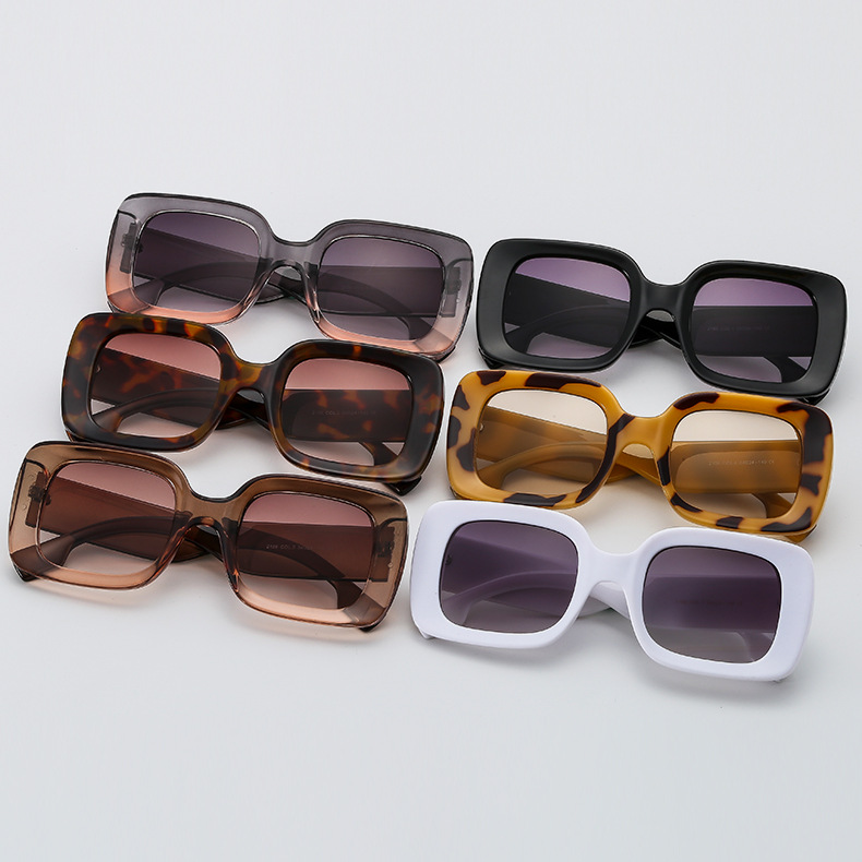 Retro high-end brand universal trend sunglasses