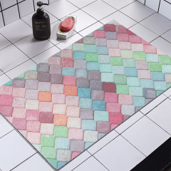 Chic Brand Bath Mat Anti-Slip and Anti-Fall Mat Bathroom Foot Mat Toilet Washroom Entrance Door Anti-Slip Anti-Fall Mat