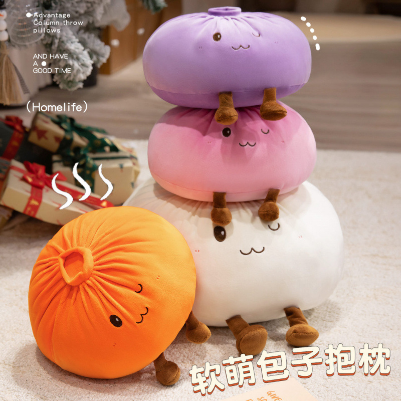 Cute Cartoon Bun Sofa Decorative Pillow Cushion Plush Toy Bed Sleeping Cushion Pillow Nap Pillow