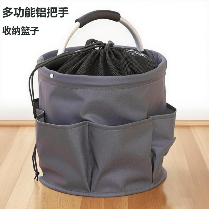 Outdoor Camping Picnic Basket Foldable Storage Bathroom Toiletry Bag Bath Basket Household Multi-Functional Tool Storage Basket Outdoor Camping Picnic Basket Foldable Storage Bathroom Toiletry Bag Bath Basket Household Multi-Functional Tool Storage Basket
