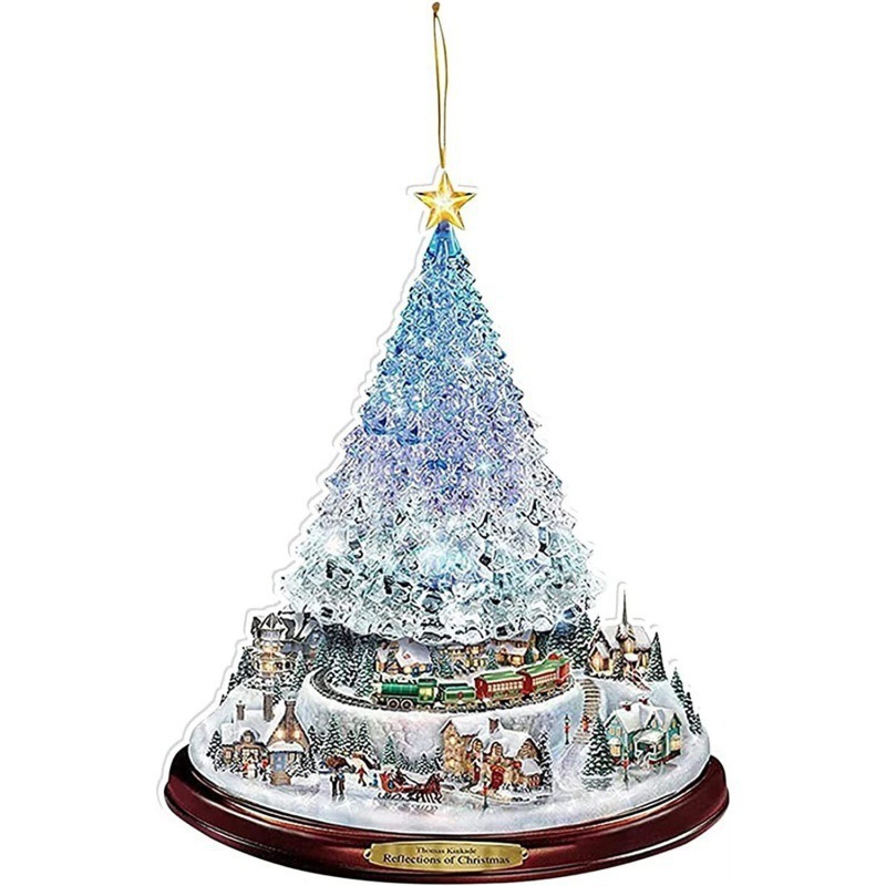 クリスマス装飾雪だるまクリスマスツリー装飾装飾アイデアアクリル平面農舎装飾プレゼント|undefined