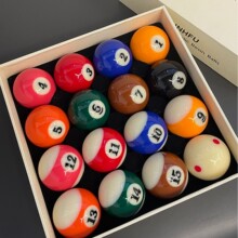 工厂直销酚醛树脂台球16A台球子新款桌球台球大号十六彩现货直发