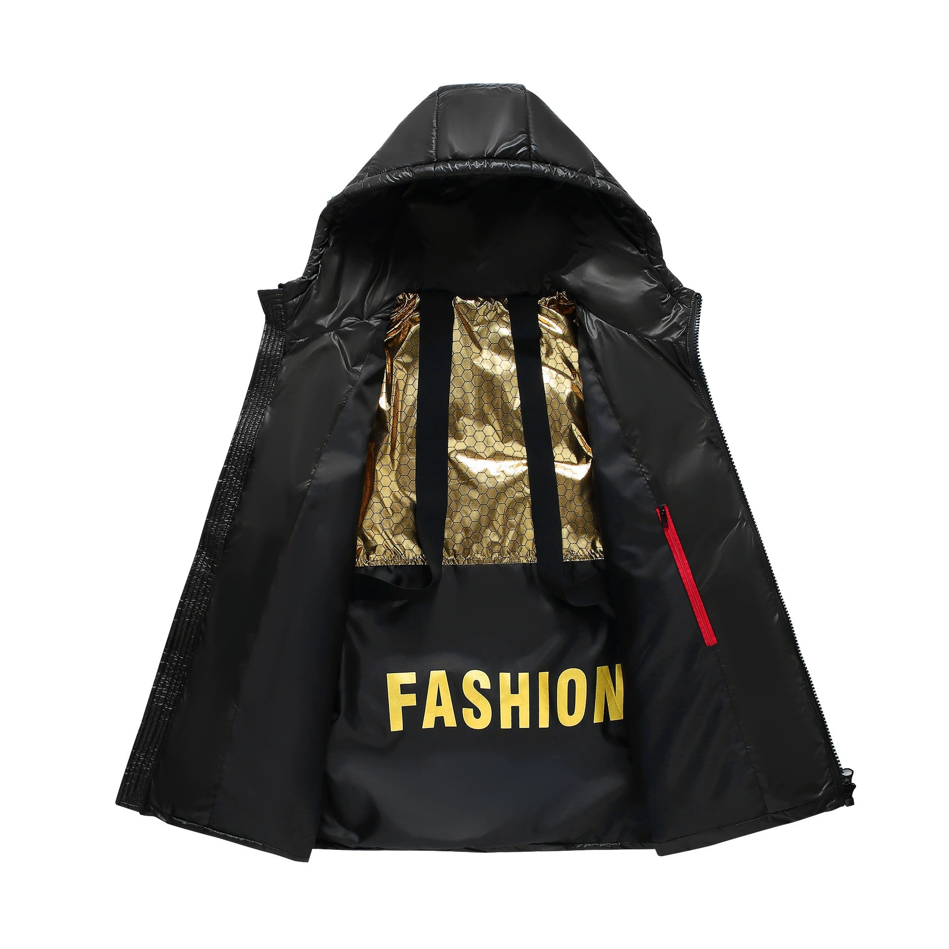 Fashionable keep warm men's down jacket