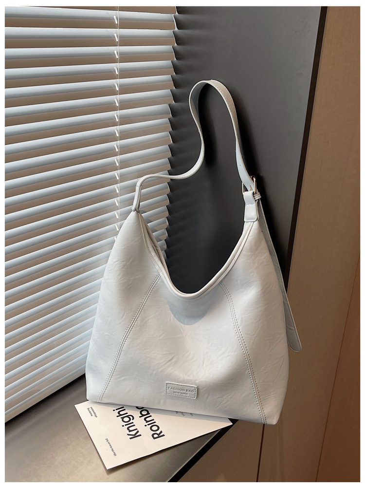 Bolso de tendencia coreana de gran capacidad para mujeres 2026 verano transfronterizo simple mochila de hombro para viajar bolsa de ocio image 12
